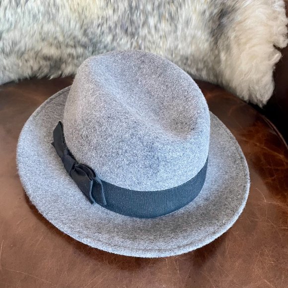Holt Renfrew Wool Fedora - Picture 4 of 6